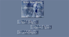 Desktop Screenshot of bravenewworlds.mimicsmusings.com