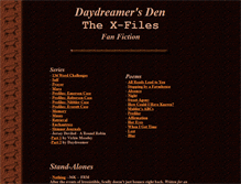 Tablet Screenshot of daydreamer.mimicsmusings.com